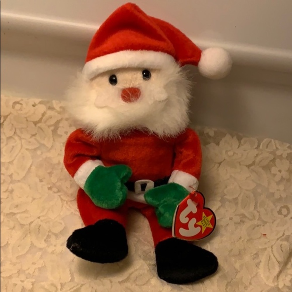 VINTAGE Ty Santa Beanie Baby